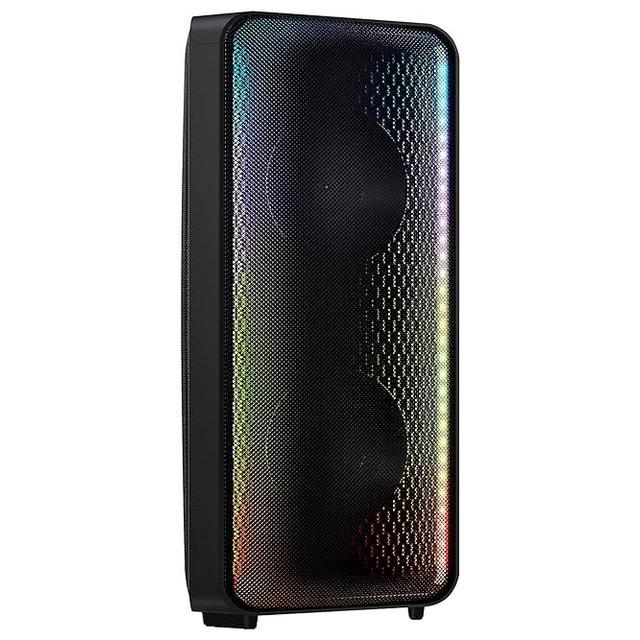 SAMSUNG MX-ST40B Sound Tower High Power Audio, 160W Floor Standing Speaker, Bi-Directional Sound, Built-in Battery, IPX5 Water Resistant, Party Lights, Bluetooth Multi-Connection, 2022