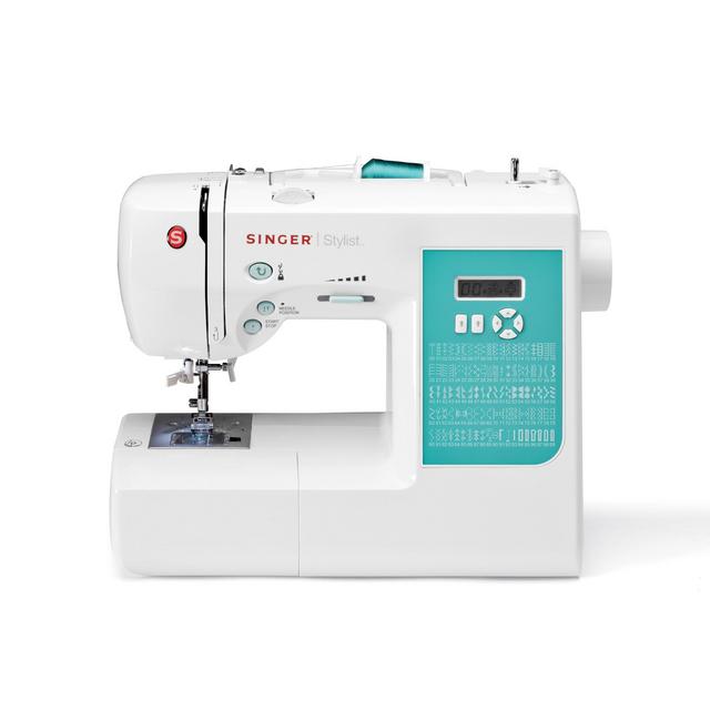 SINGER 7258 100-Stitch Computerized Sewing Machine with DVD, 10 Presser Feet and Metal Frame