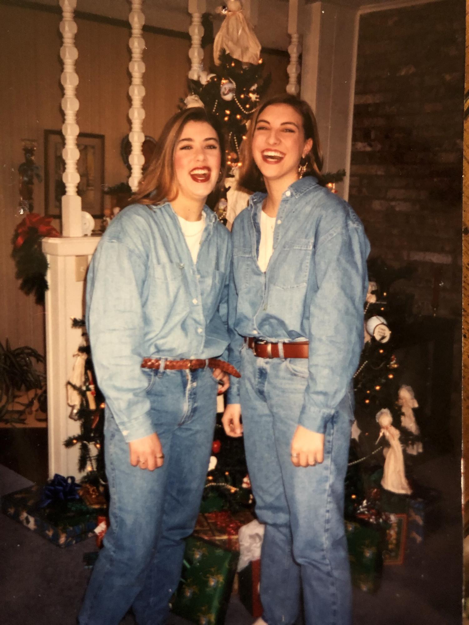 Throwback- Hollie and I in 1994!!