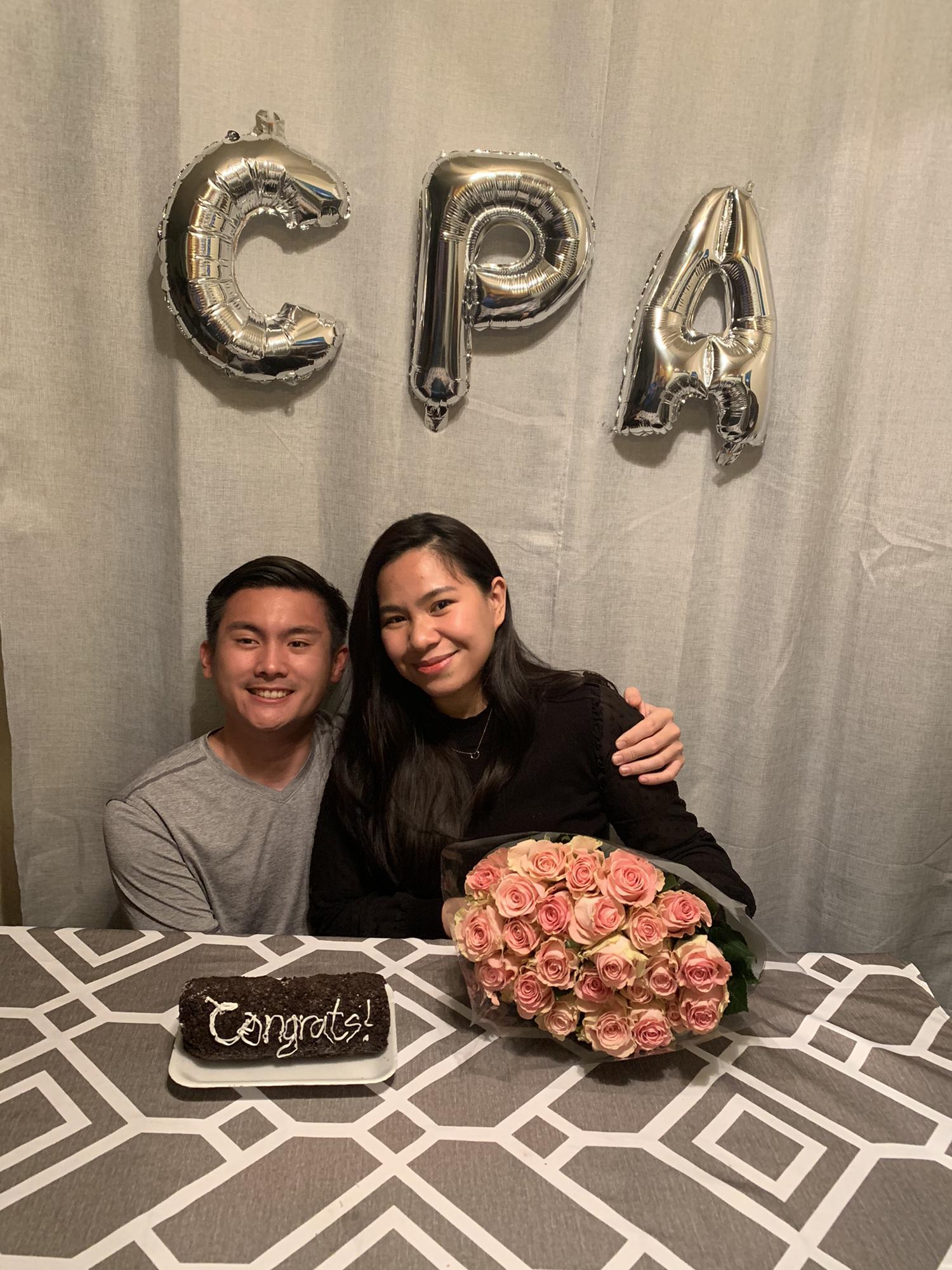 10/09/2020
I did a little surprise for Kim when she passed her CPA board exams! I’m very proud of my mahal!