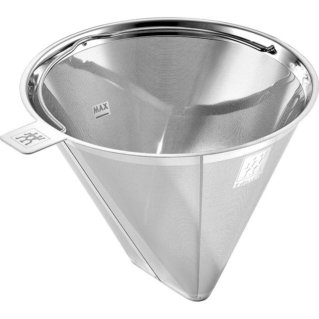 ZWILLING Enfinigy Reusable Drip Coffee Filter, Durable Stainless Steel