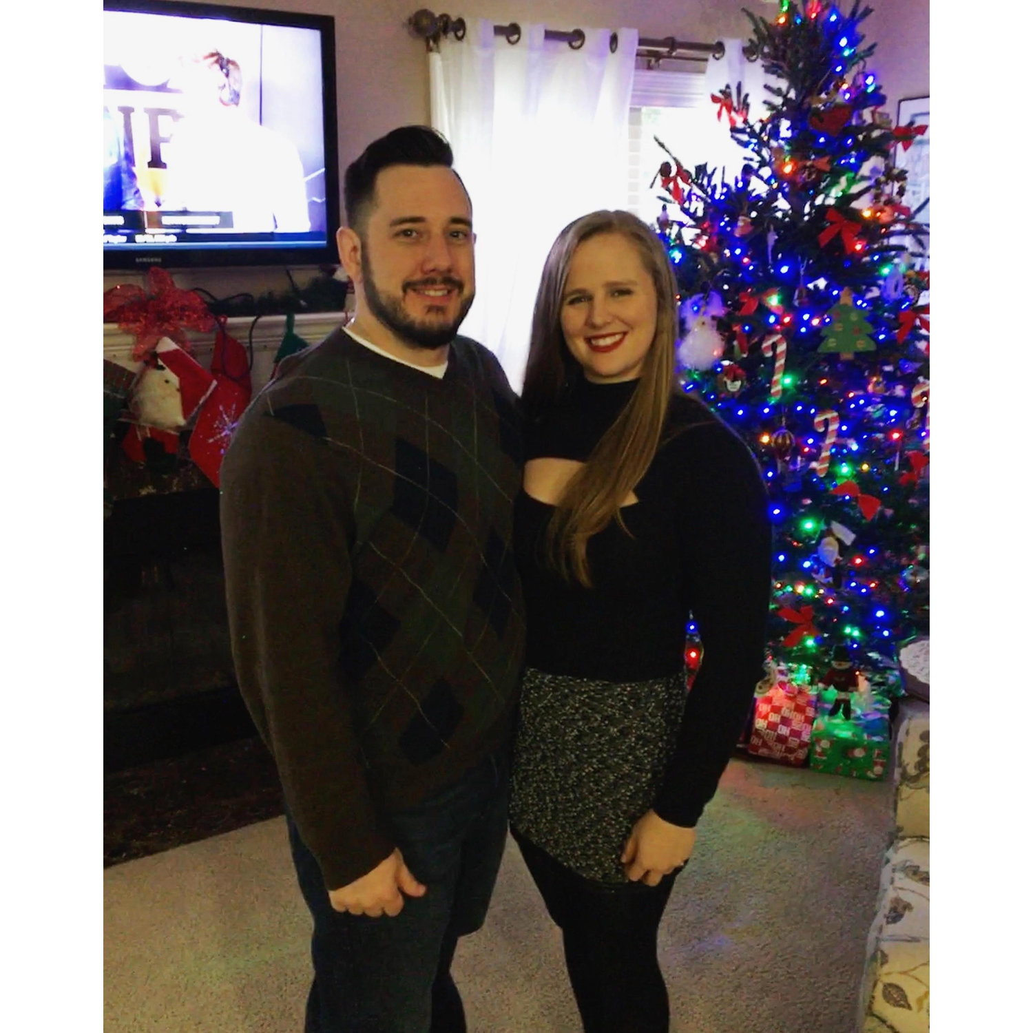 first Christmas together