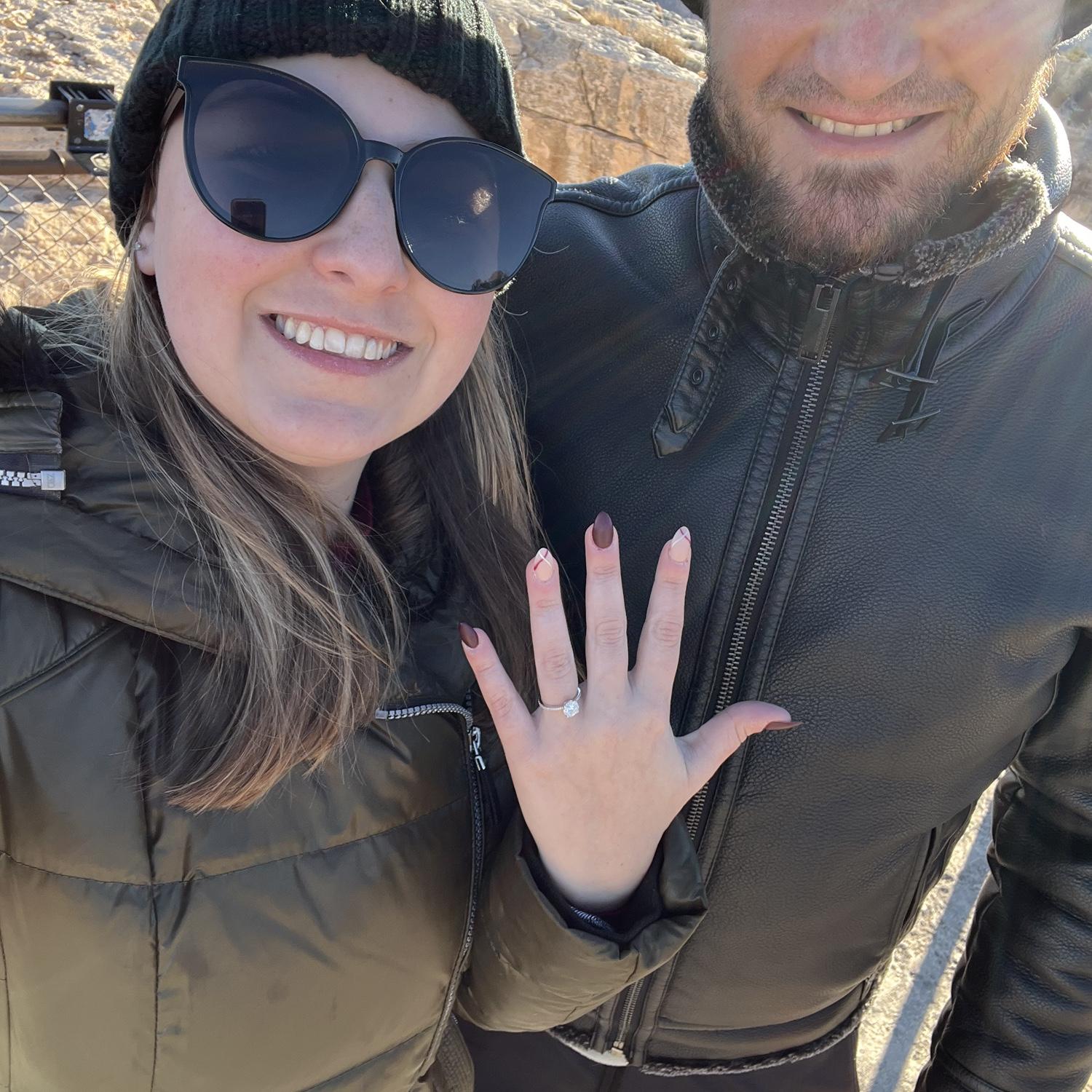 December 9, 2023, ENGAGED!!