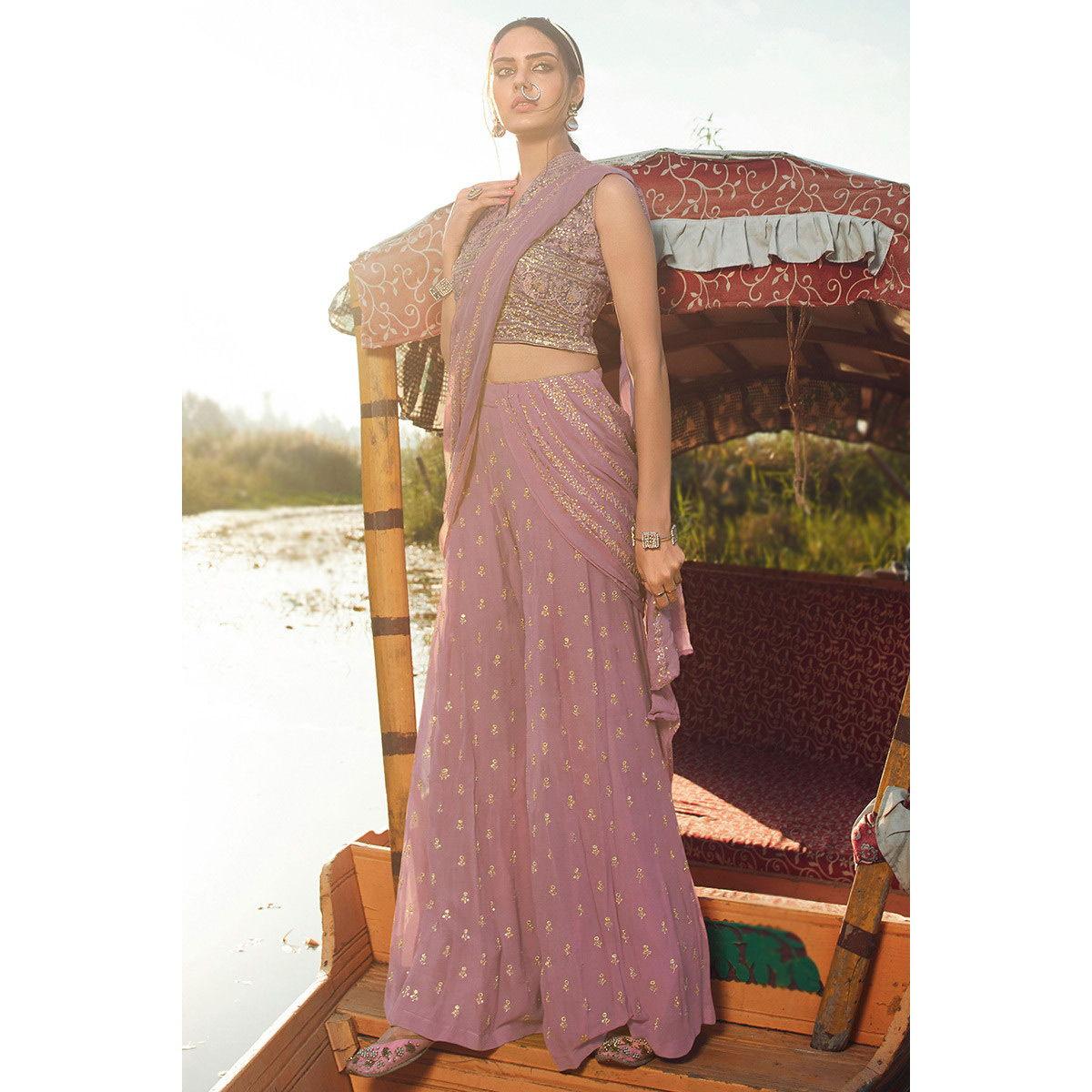 INSPO: Indo Western Wear for Sangeet Night (something Blingy and shimmery)