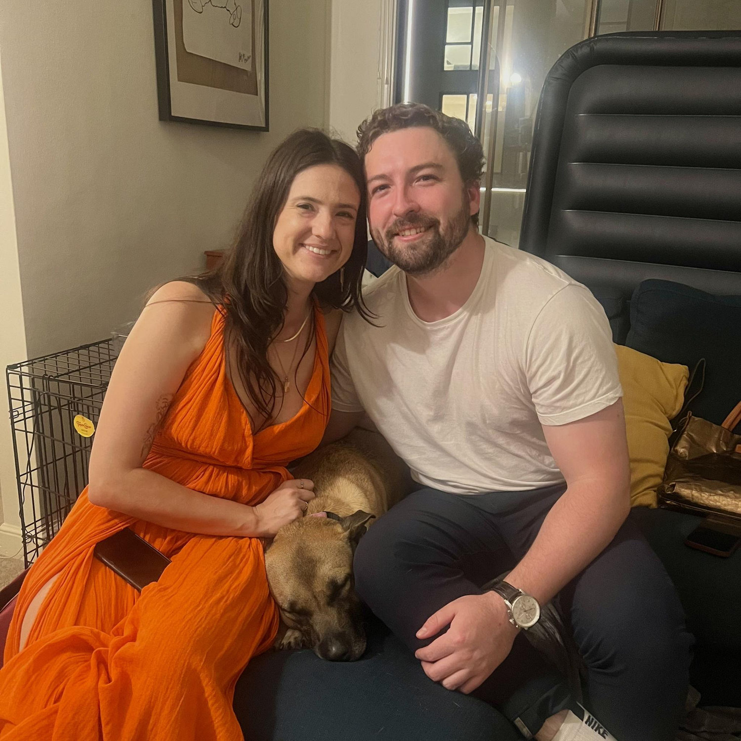 Our very first photo together