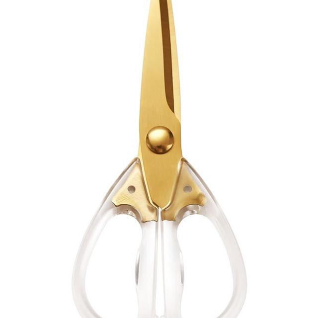 Kitchen Shears Scissors for Food, ARCHIKING Sharp Kitchen scissor - Meat and Poultry Scissors, Dishwasher Safe, All-Purpose Stainless Steel Utility Scissors (White)