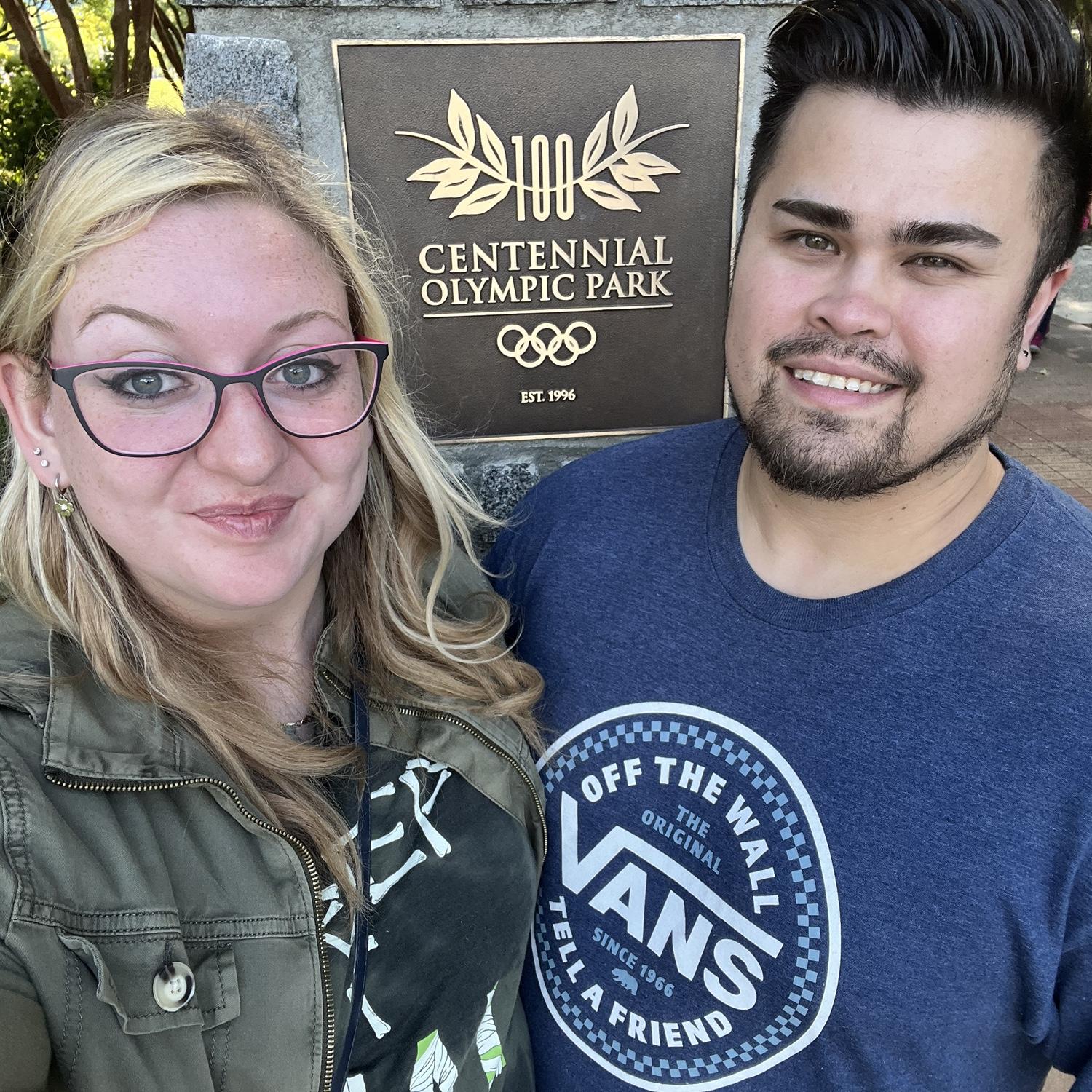 Visting the place we got engaged again!