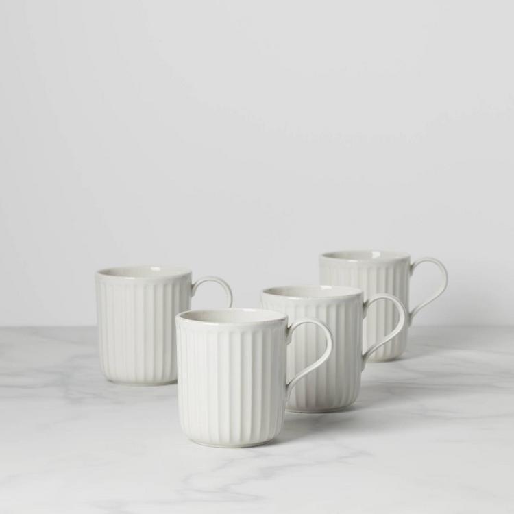 Lenox Oyster Bay Mugs, Set of 4