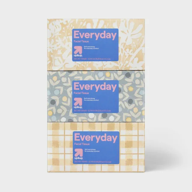 Everyday Facial Tissue - 6pk/960ct - up&up™