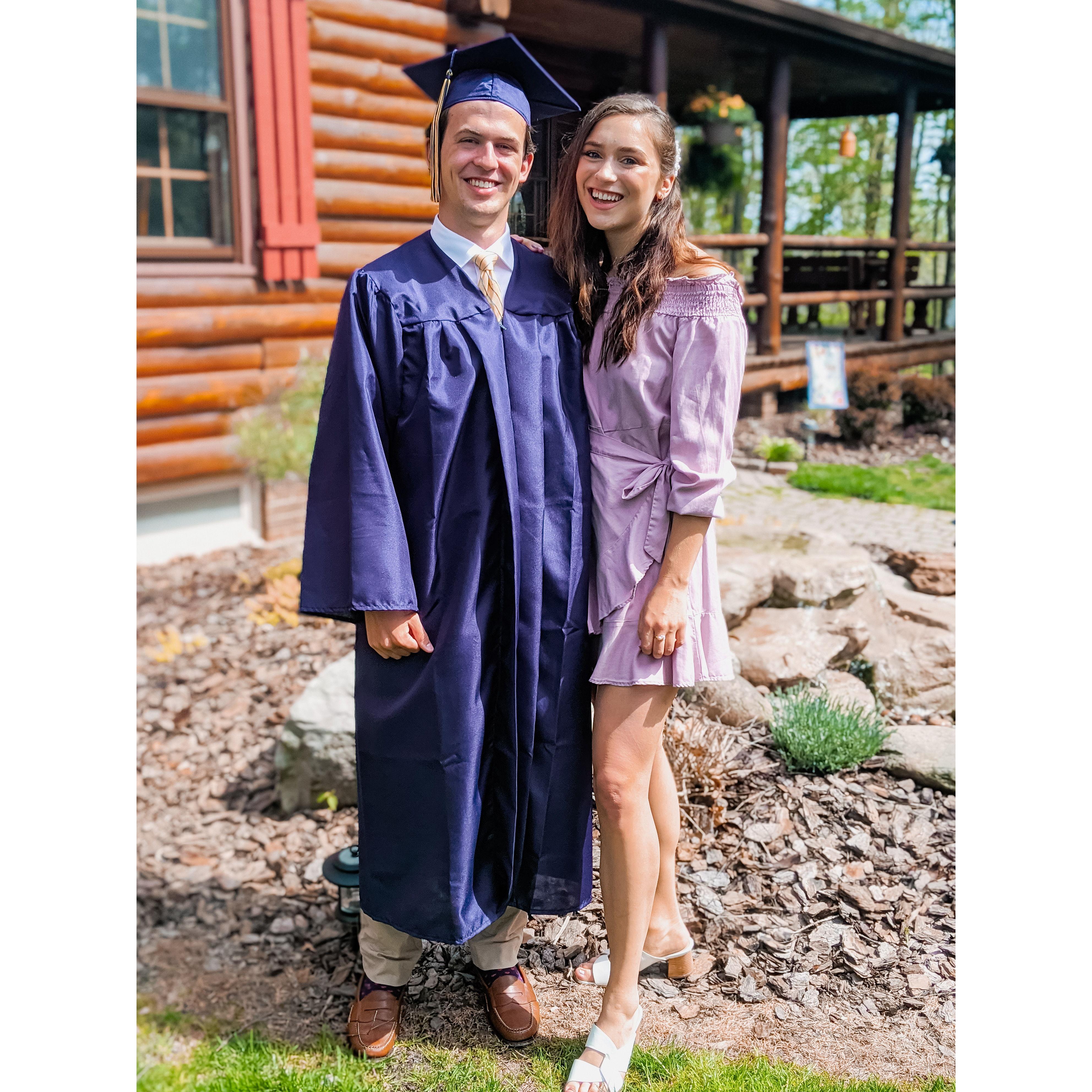 JC's graduation from John Carroll University