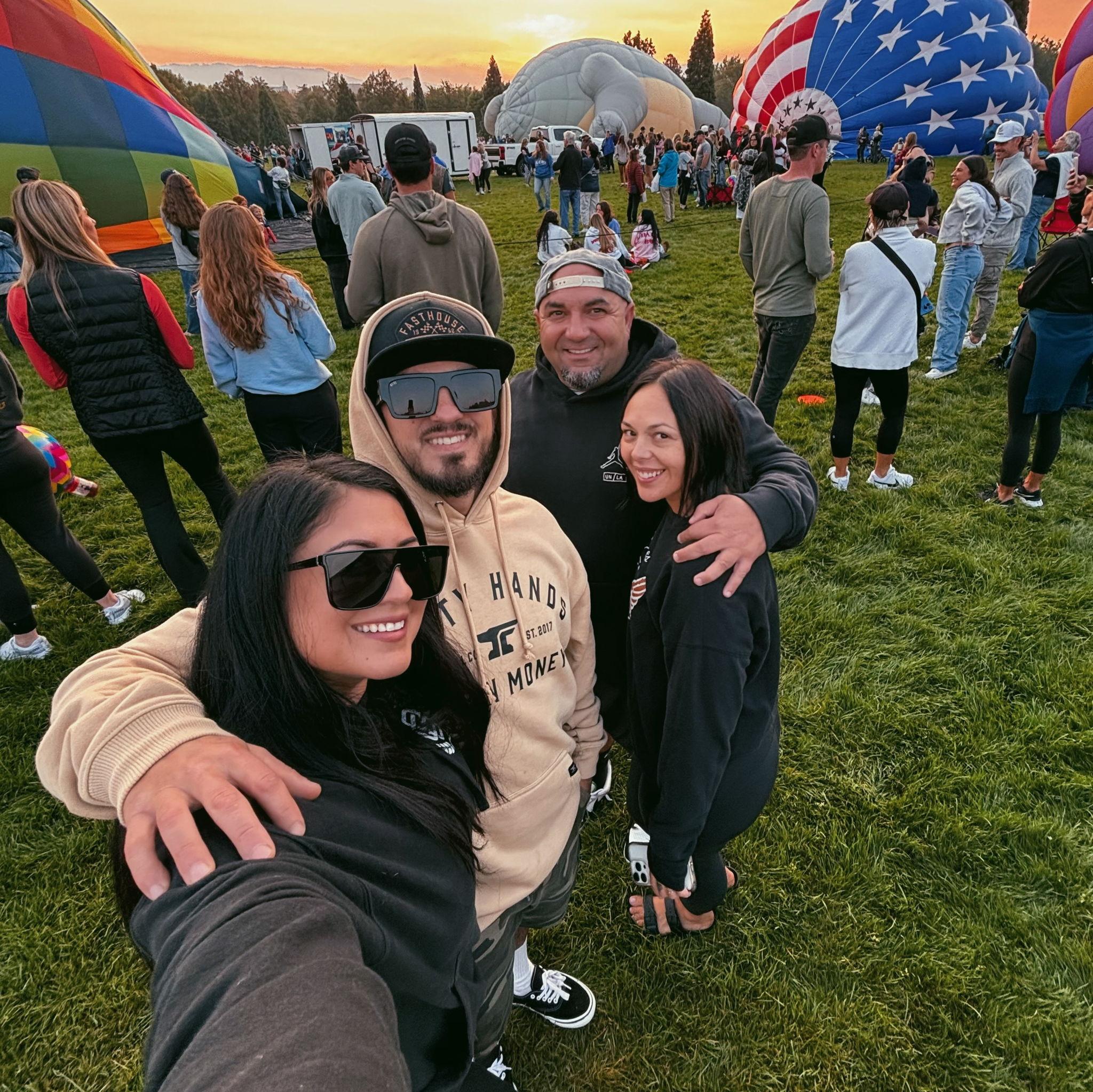 I thought for sure that Barek was going to propose to me under those balloons, surrounded by our close friends. He kept me on my toes! π