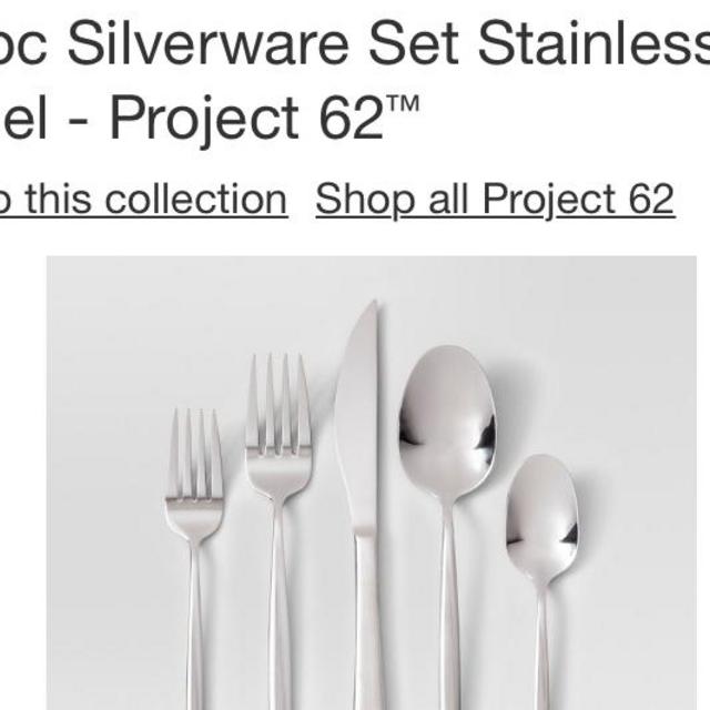 Silverware set (Target)