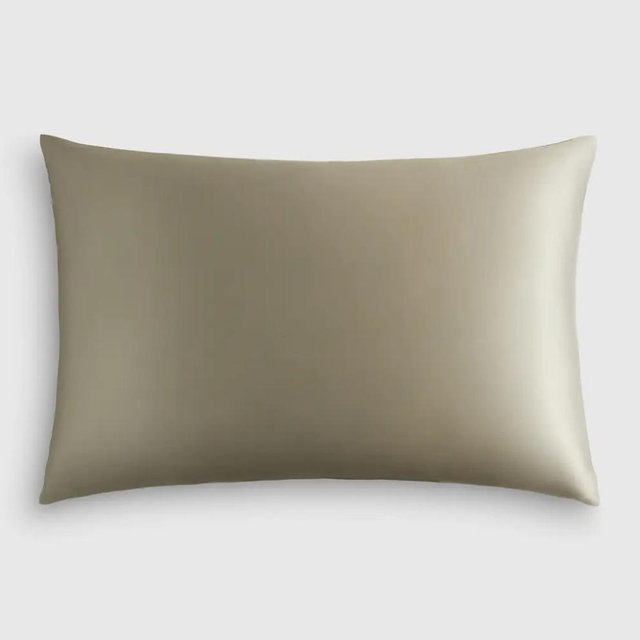 100% Mulberry Silk Pillowcase - Dried Sage, King