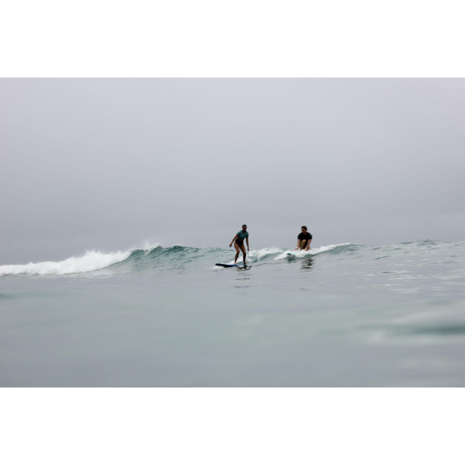 Surfing together