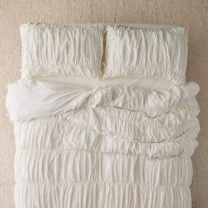 Melody Cinched Duvet Cover and Sham Set - King