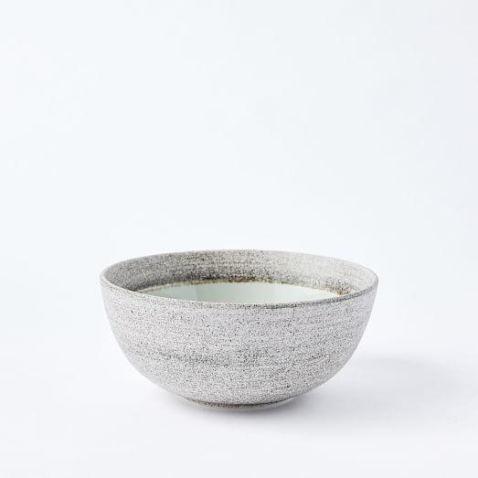 West Elm Gaya Shiny Ash Celadon Cereal Bowls (Set of 4)