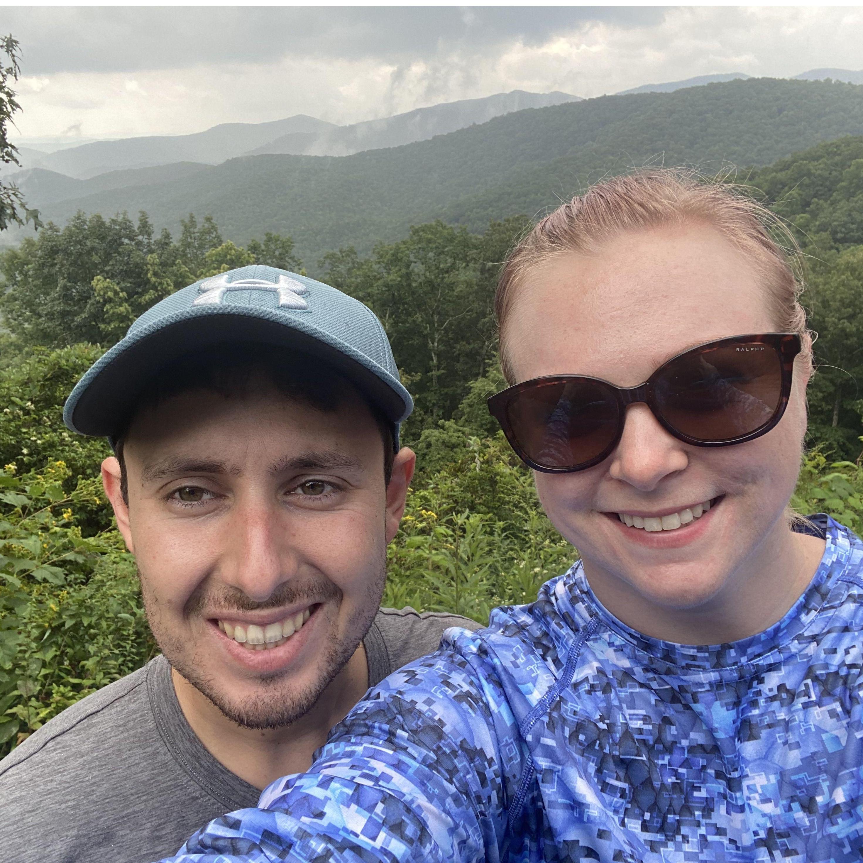 Exploring Black Mountain in North Carolina in August of 2021