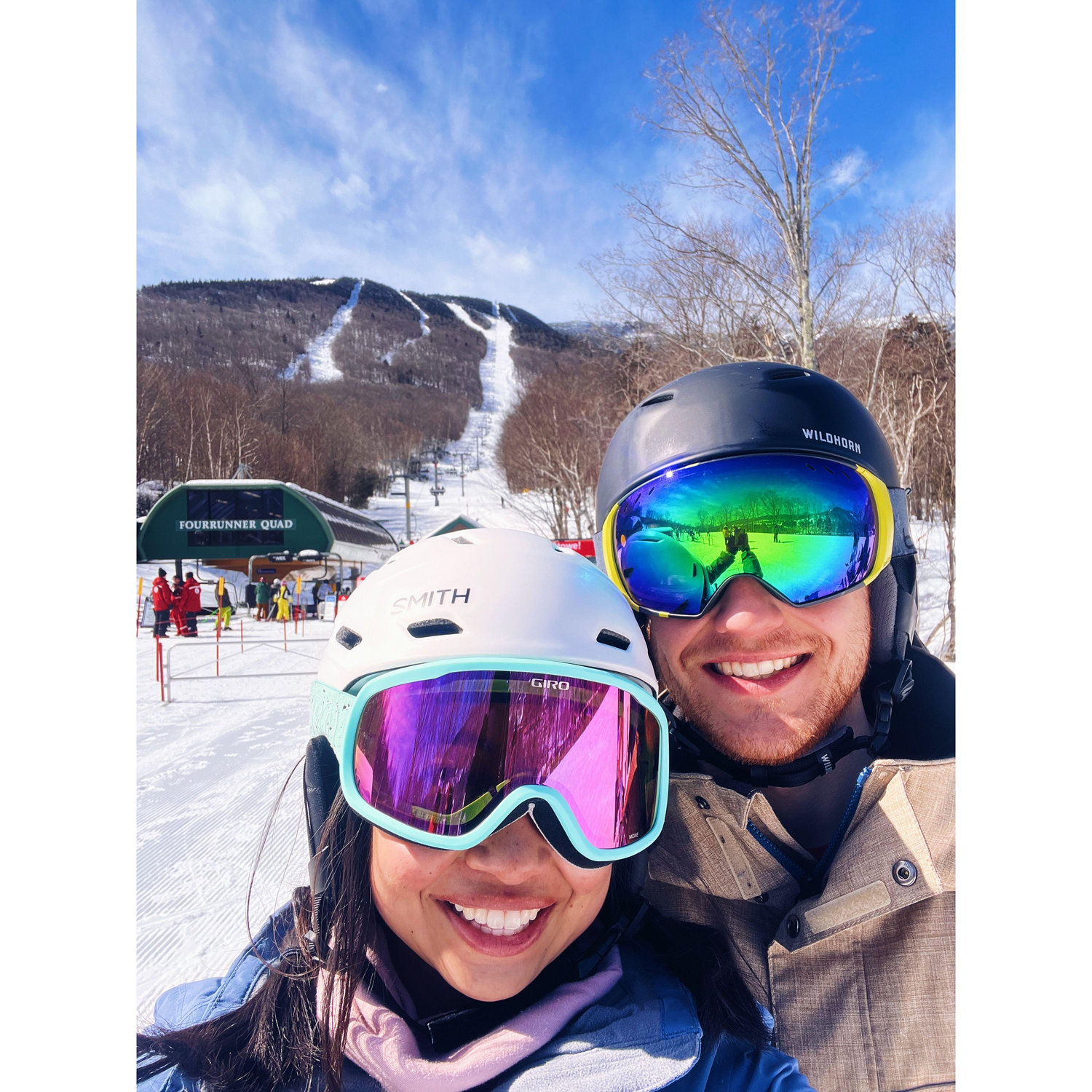 Skiing, again