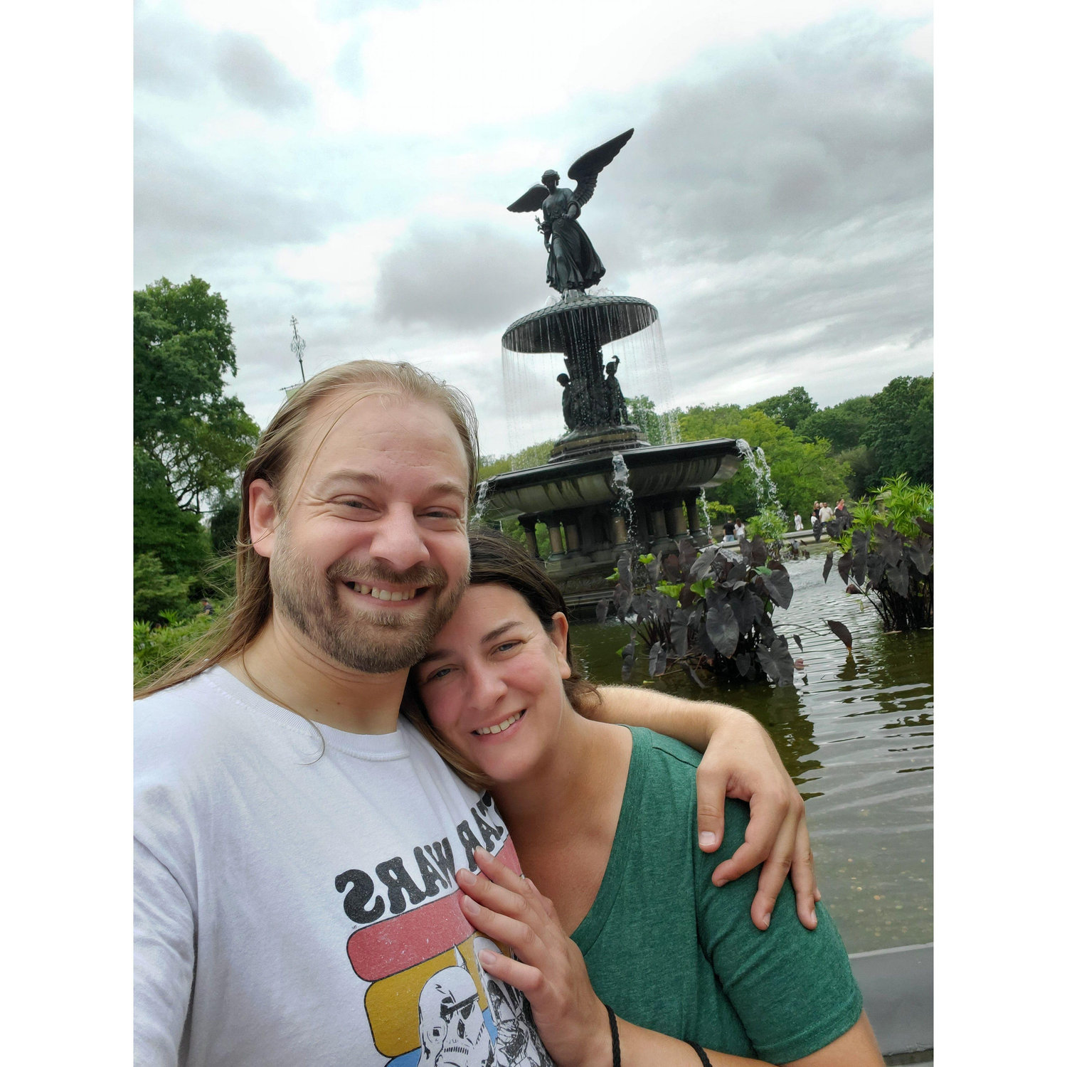 Enjoying Central Park, NY