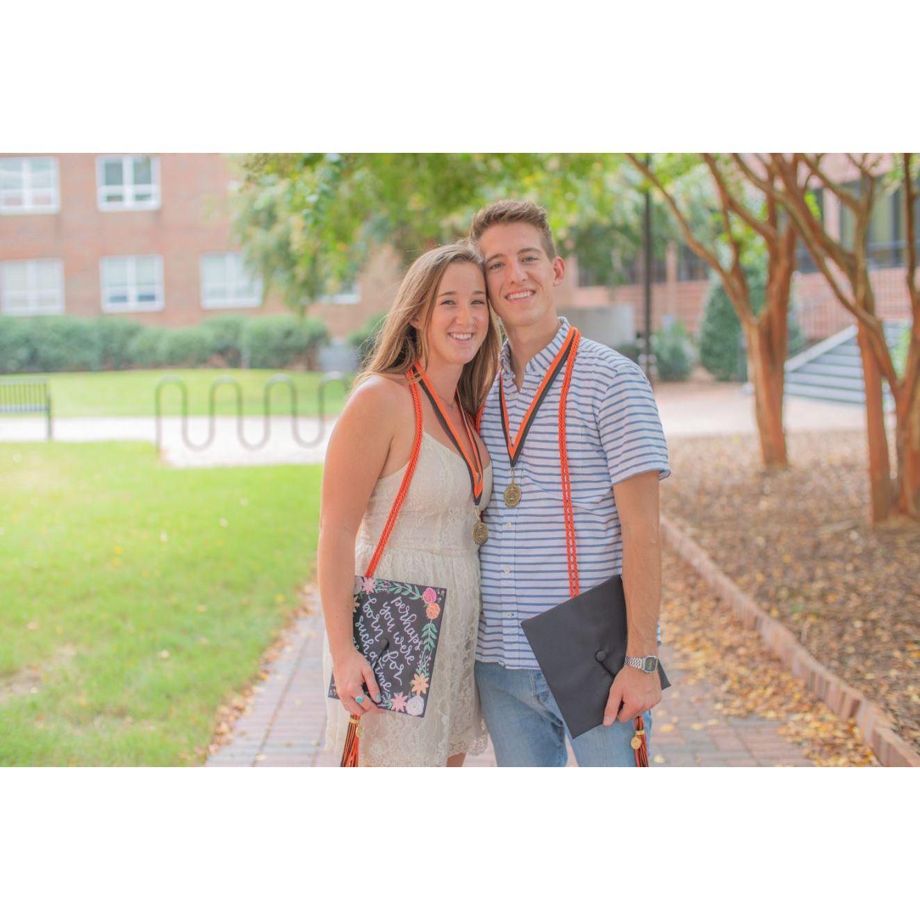 Graduation pictures on our campus! - 2020