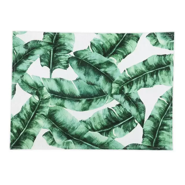 Banana Leaf Placemats in Green (Set of 4)