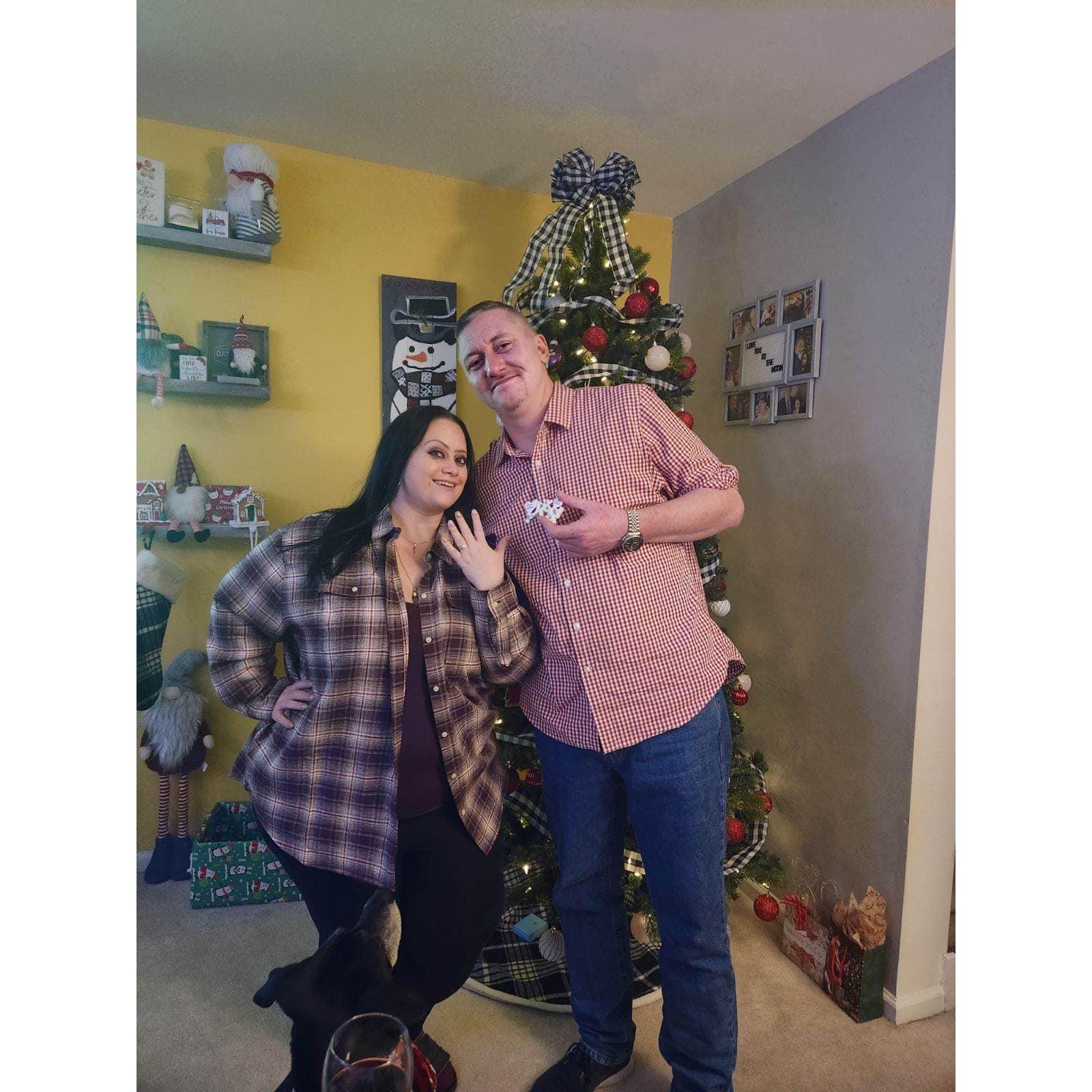I said YES! Christmas Eve 2023๐ฅฐ๐๐โค๏ธ