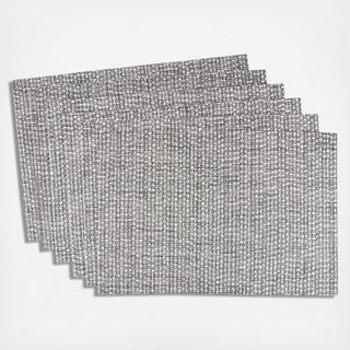 Bow Knot Vinyl Placemat, Set of 4