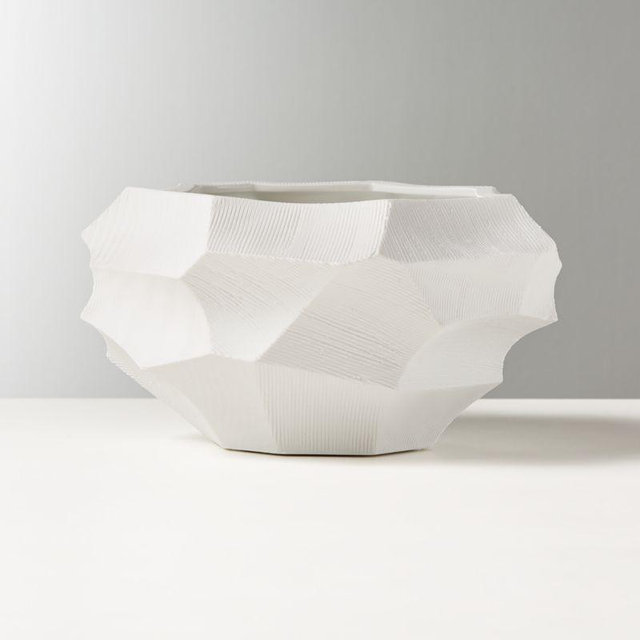 CB2 Renata Small White Planter