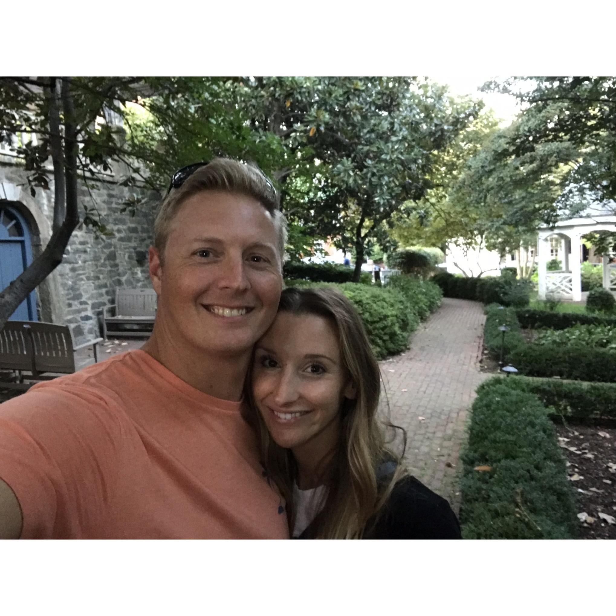 One of our favorite spots in Old Town Alexandria.