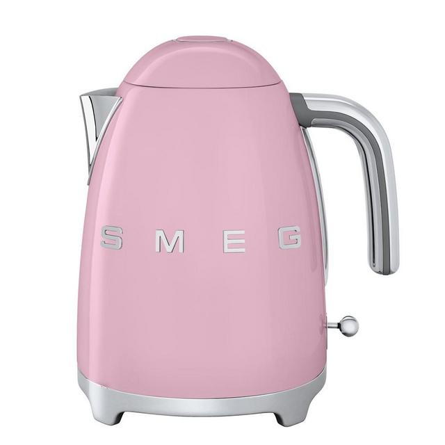 Smeg Electric Kettle 3D Logo, Pink