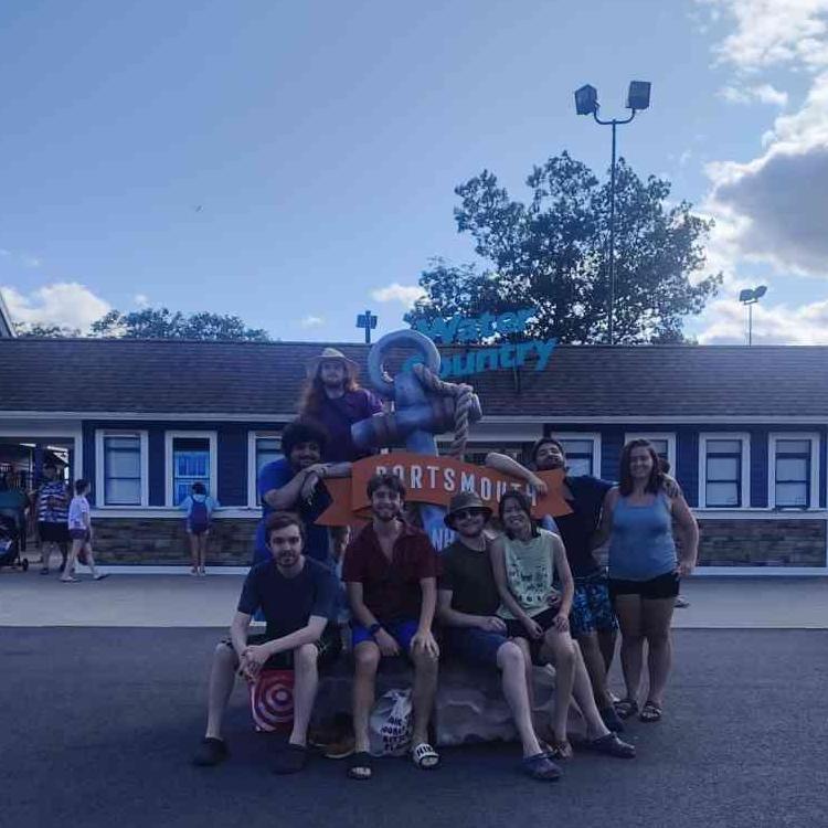 4th of July waterpark with friends
