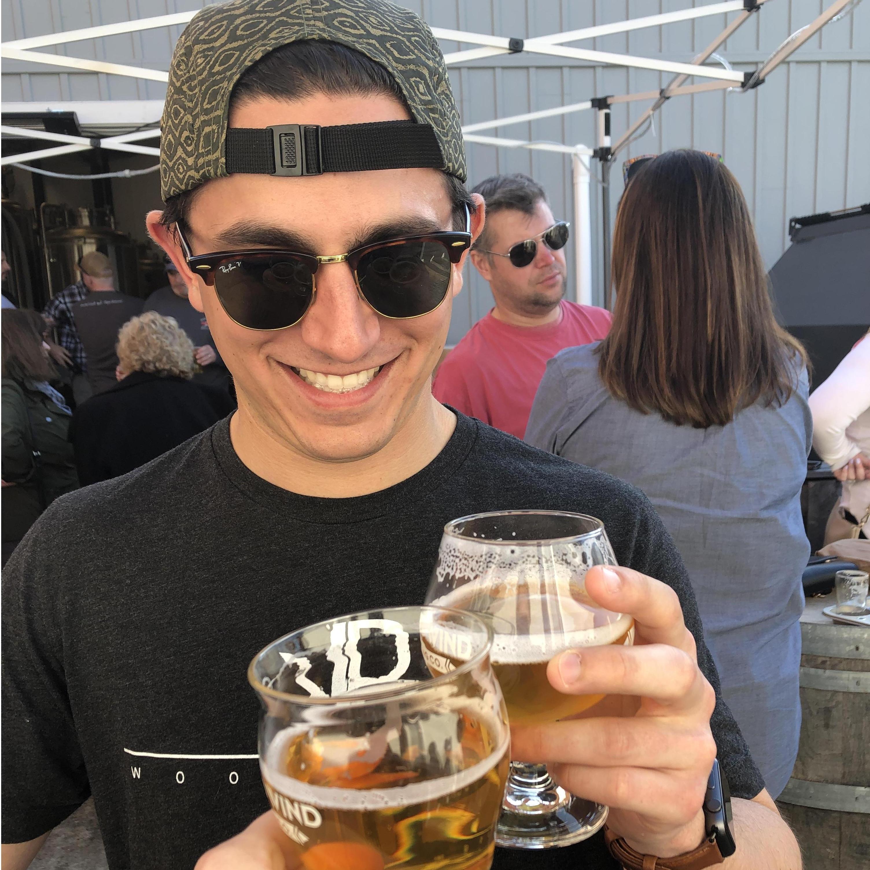 Cheers to our favorite brewery/neighbor in Plymouth.