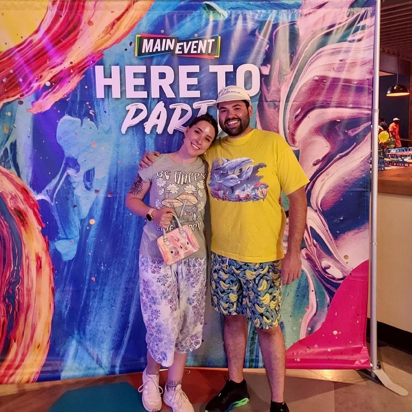 We made each other dress in dorky outfits we picked for each other at the thrift store (2024)