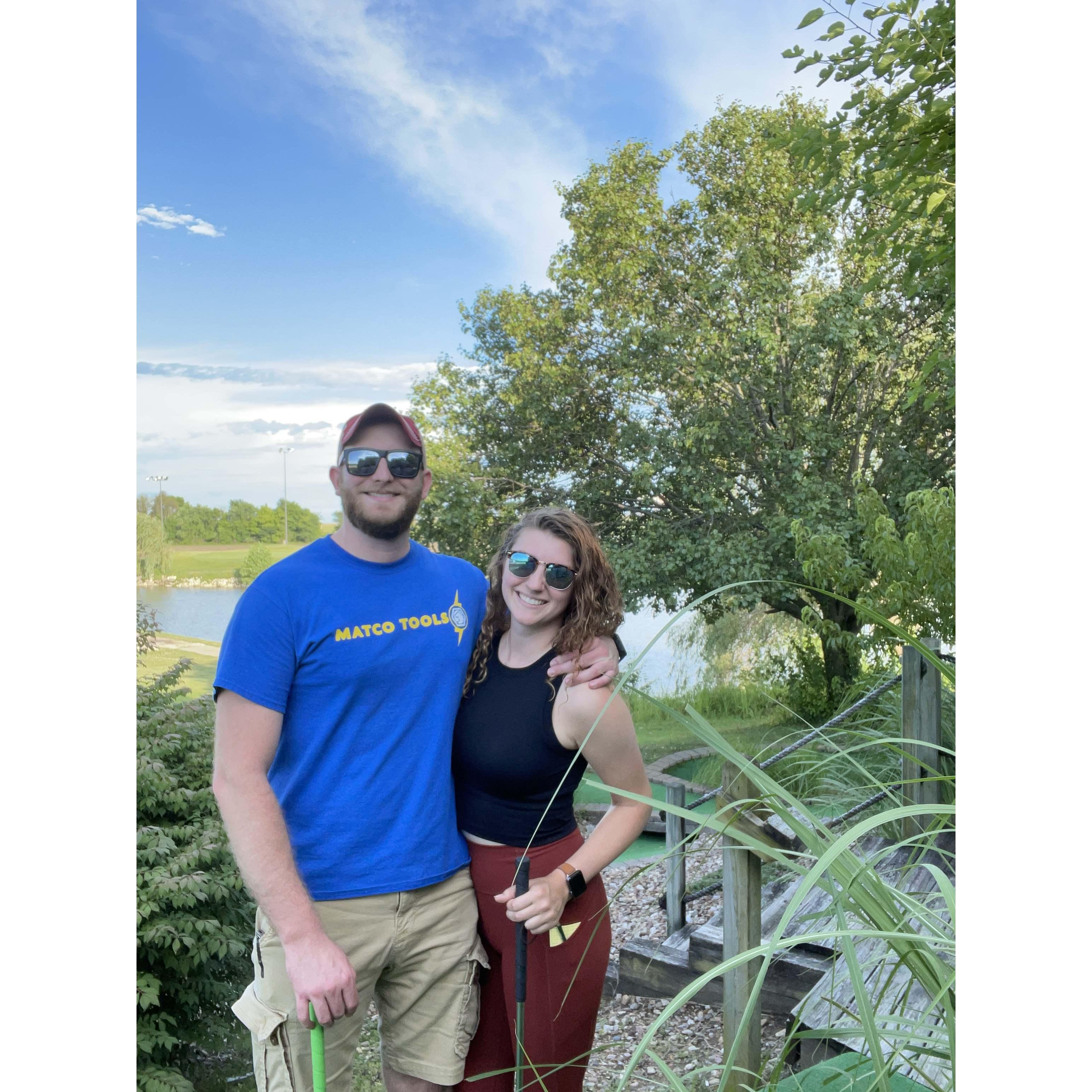 Birthday Mini Golf - June 2021