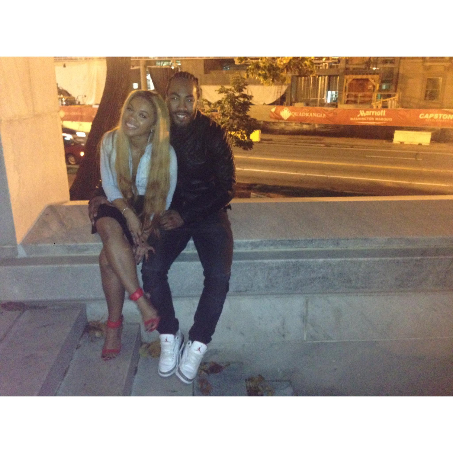 Fun fact, our birthdays are 6 days apart! Since the beginning we have been celebrating our birthday together. This was in DC on Oct 29 (Brandon's Birthday) in 2013.