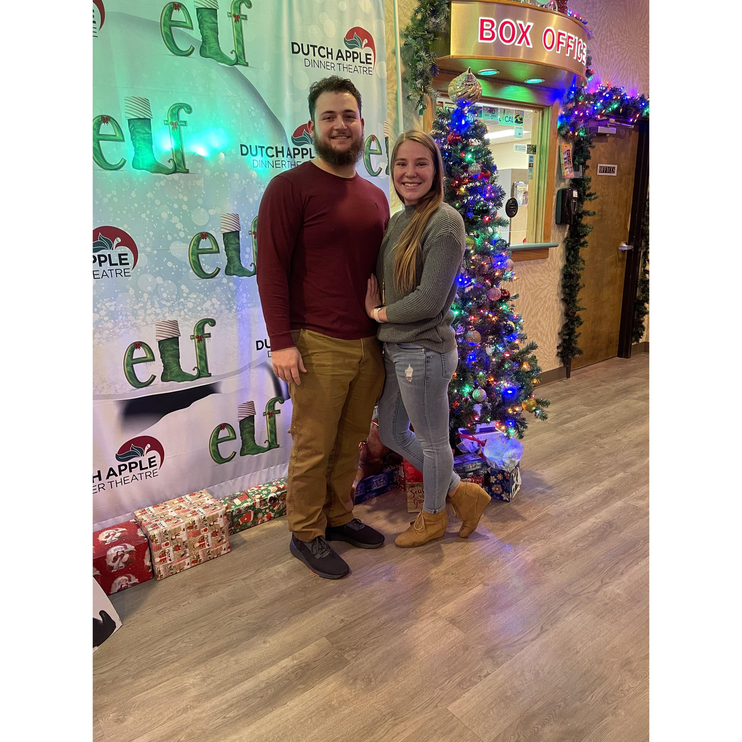 Christmas show, Elf at Dutch Apple Theater