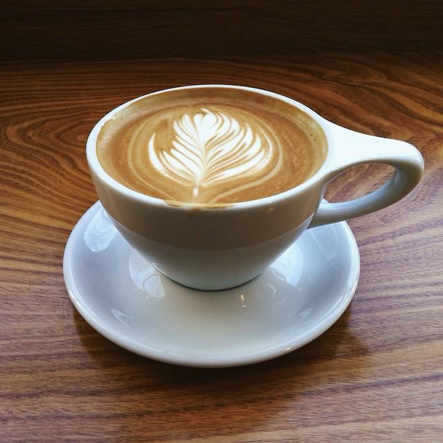 January 16th, 2015:
Emilio took this while at Higher Grounds Coffee in Traverse City with Samantha. ☕