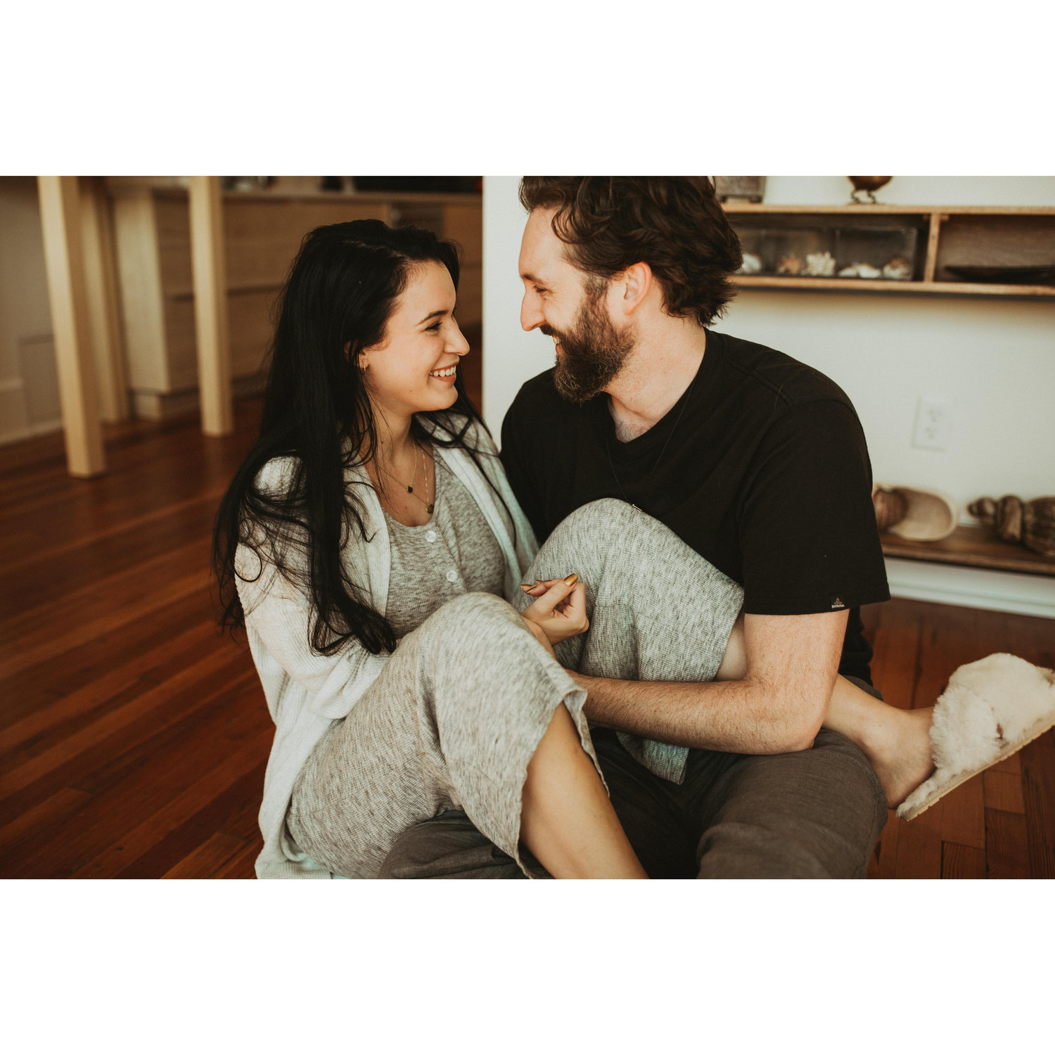Our engagement photo shoot in Asheville, North Carolina October 2020