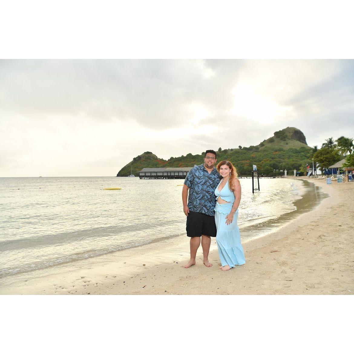 July 18th, 2025 - Angelina and Matthew spent their 9 year anniversary exploring St Lucia!