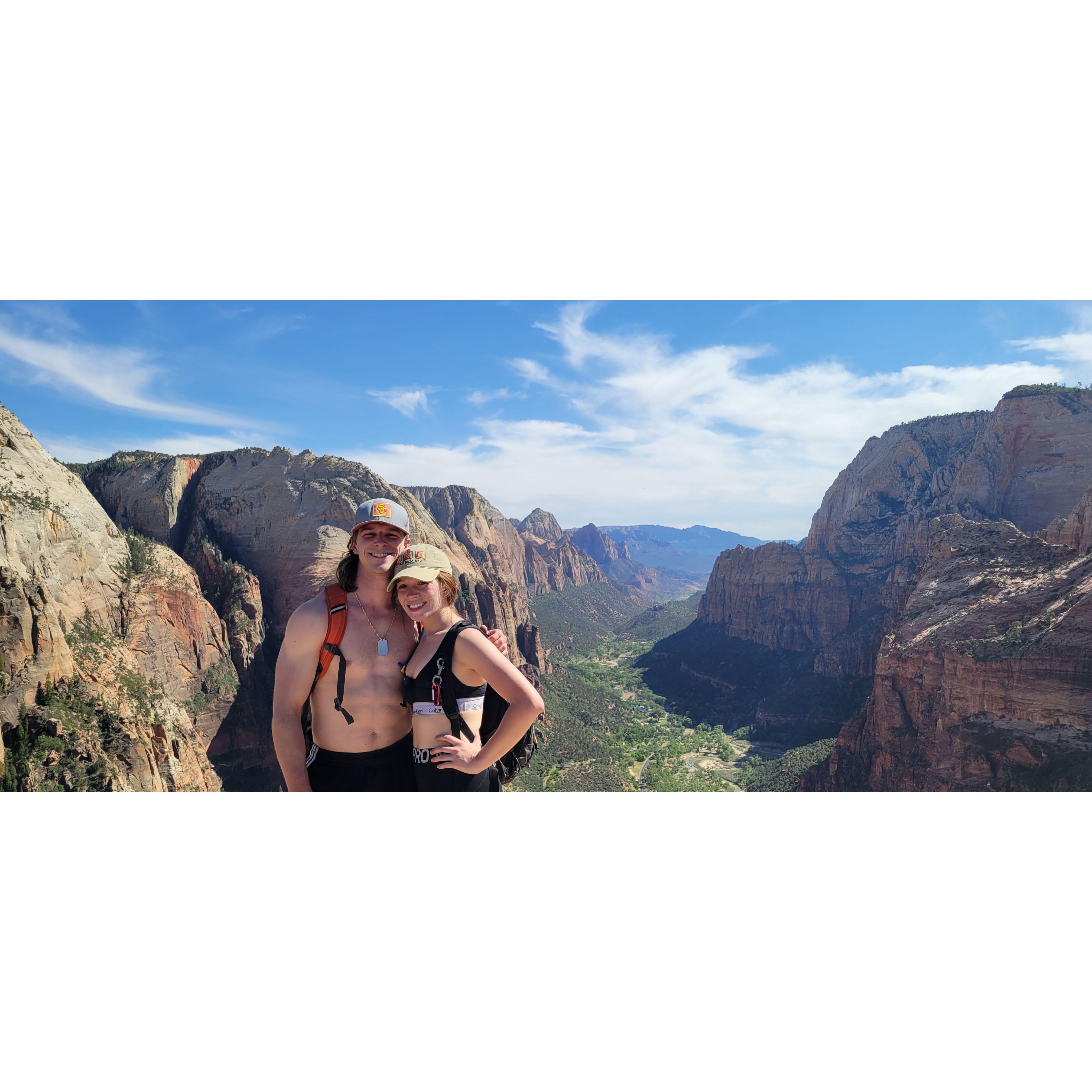 Zion National Park: Angels Landing, May 2022