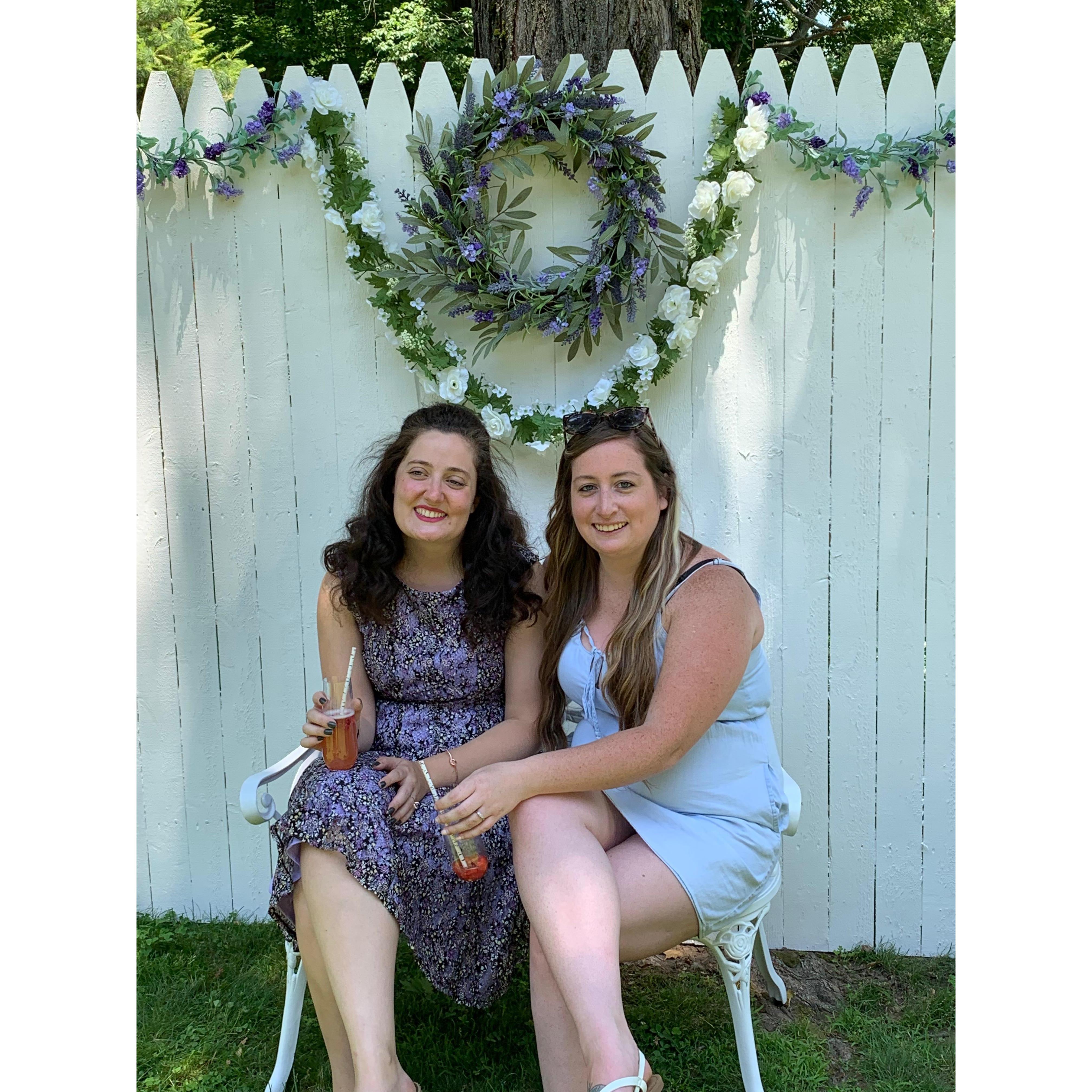 The Bride and her wonderful Maid of Honor!