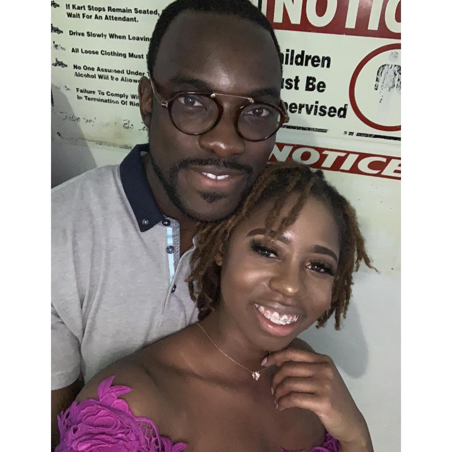 Our first date! We were already taking selfies!
03/07/2019