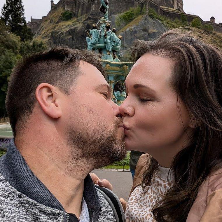 In Scotland celebrating my birthday/our engagement