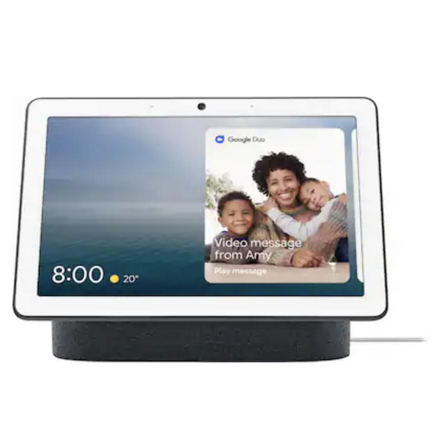 Nest Hub Max - 10" Smart Home Display with Google Assistant - Charcoal
