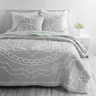 Sophia Medallion Cotton 3-Piece Duvet Set