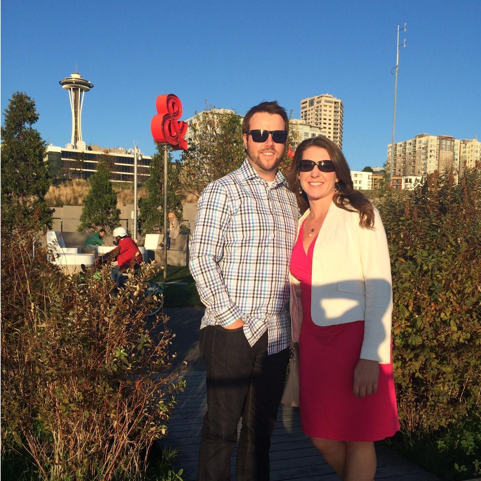 Our first anniversary together