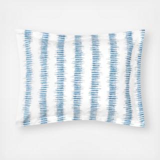 Matouk x Schumacher Attleboro Boudoir Sham