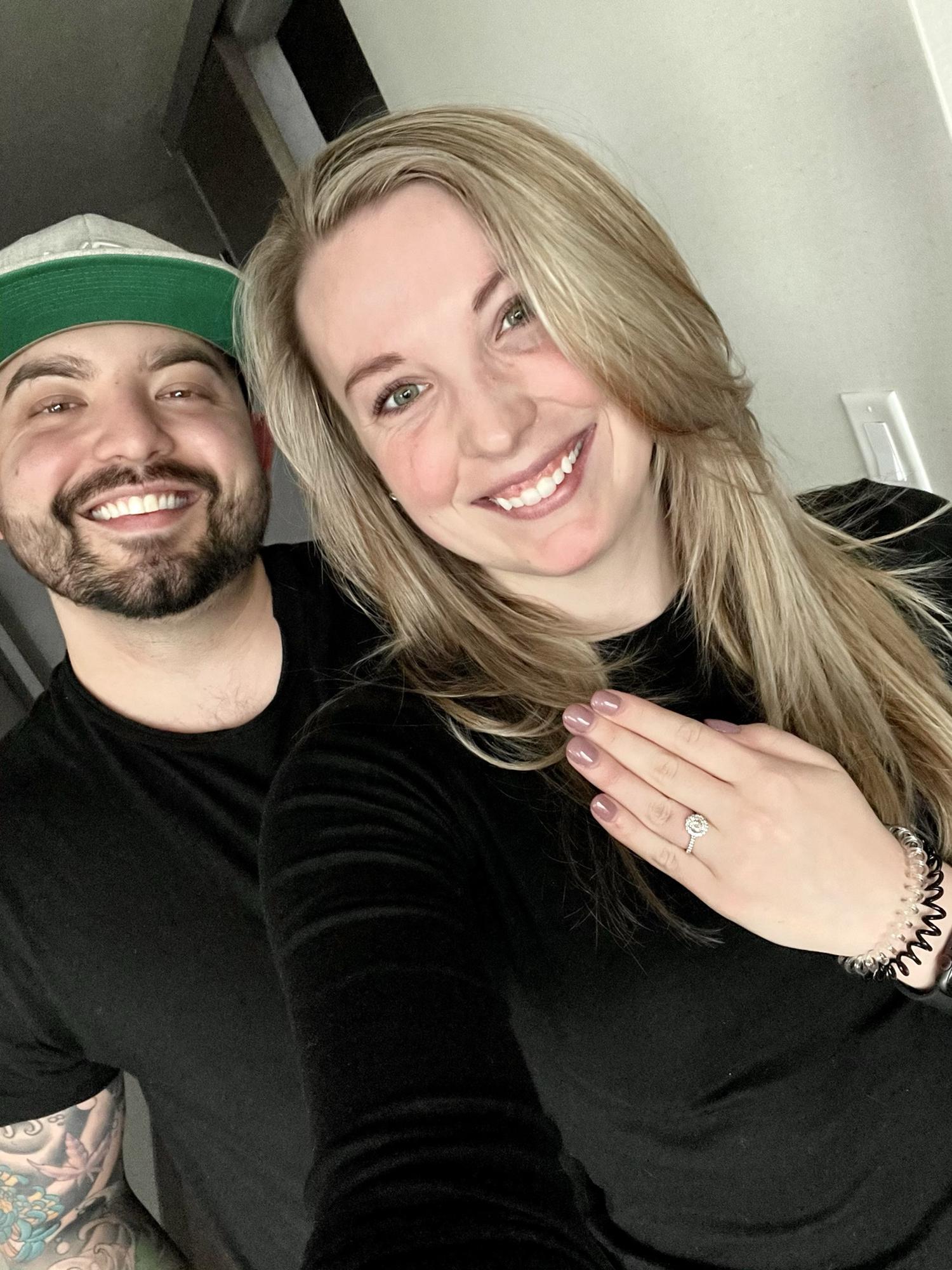 ENGAGED!! 
In one of our favorite cities- Charleston, SC.