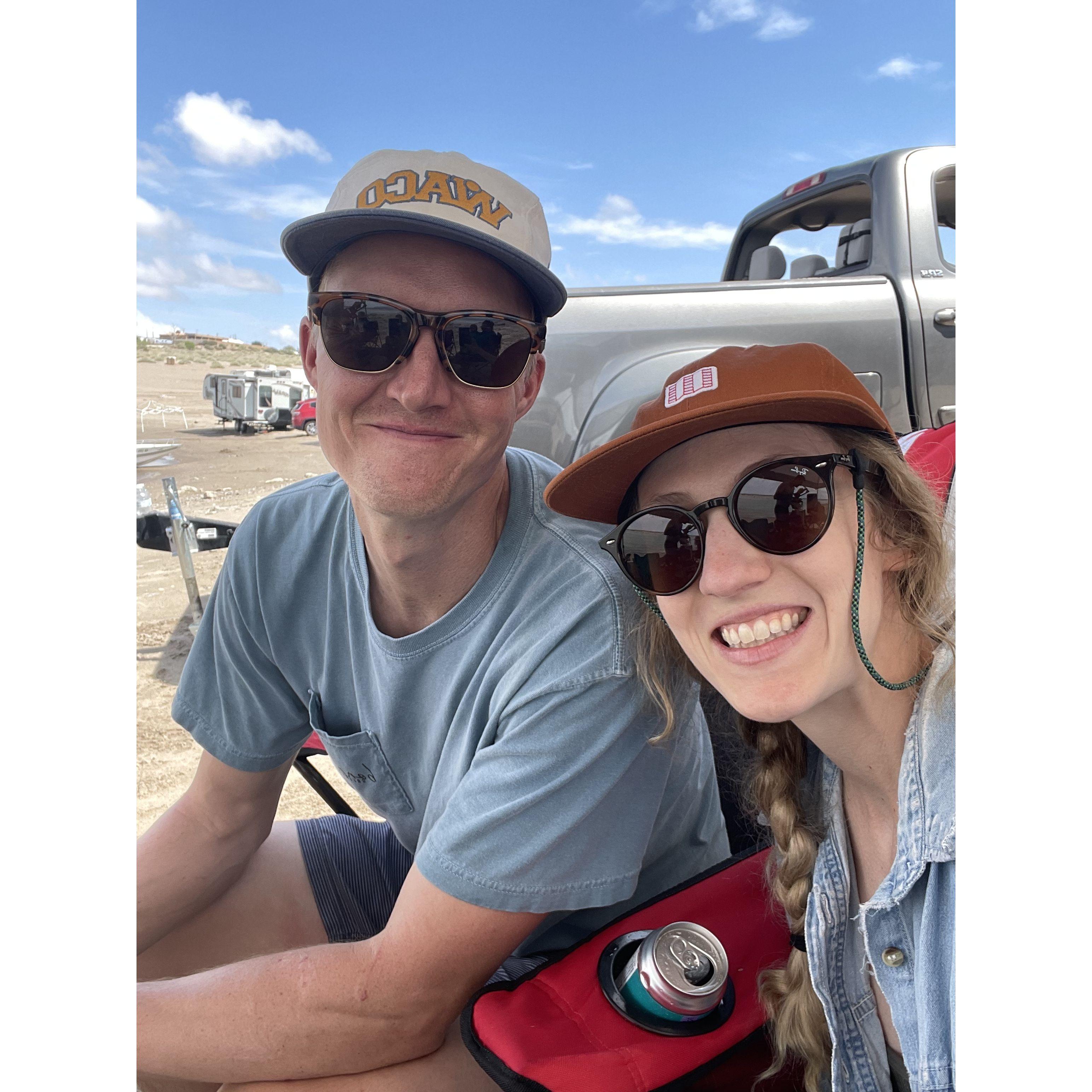 Lake day! Not the lake day where Alex flipped them off the jet ski and Kitt lost her glasses.