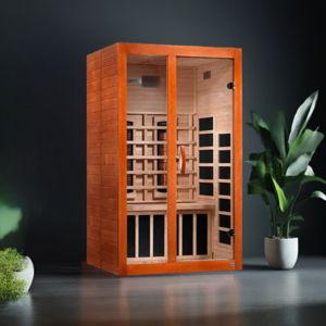 Dynamic Santiago 2‑Person Full‑Spectrum Infrared Sauna